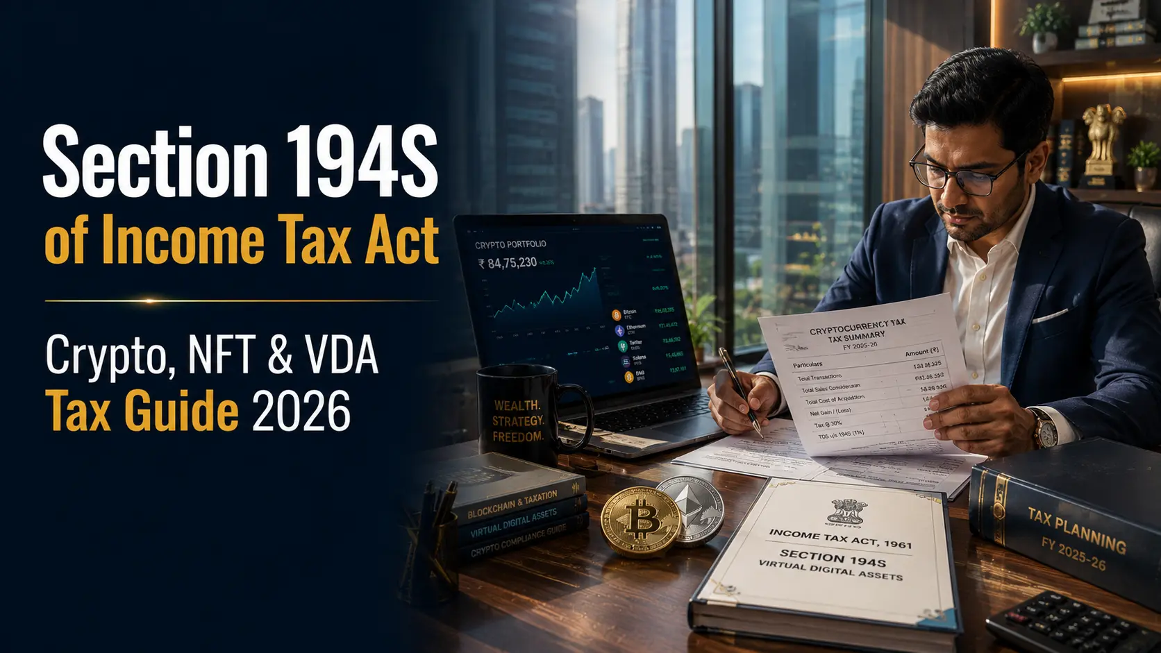  Section 194S of Income Tax Act (2026): Complete Guide to TDS on Cryptocurrency, NFTs and Virtual Digital Assets