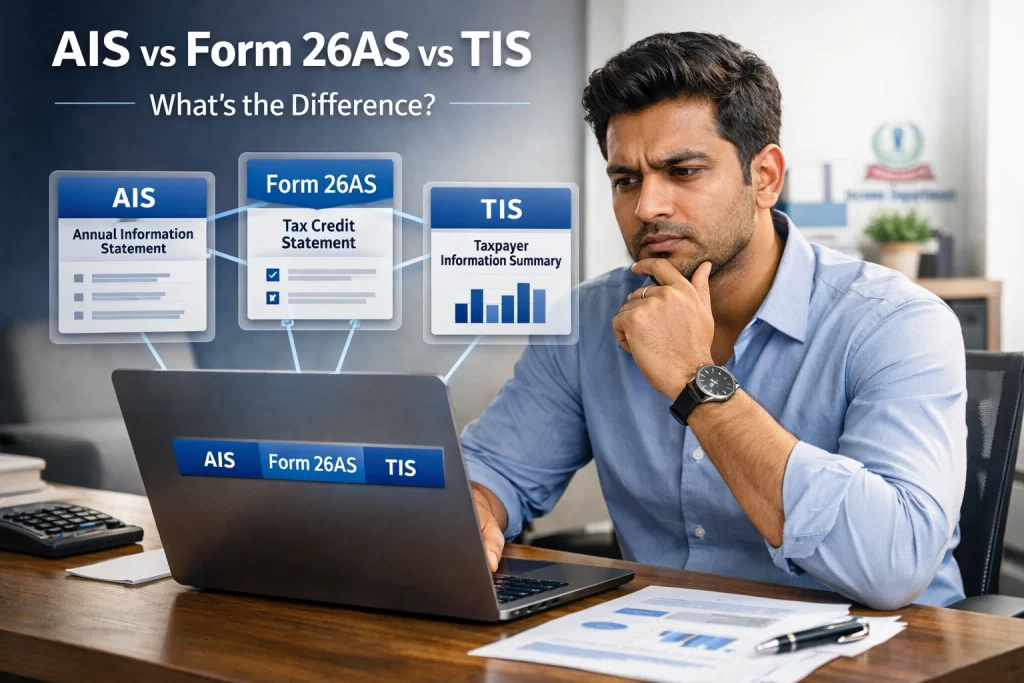 AIS vs TIS vs form 26as