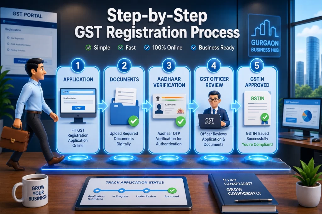 gst registration process