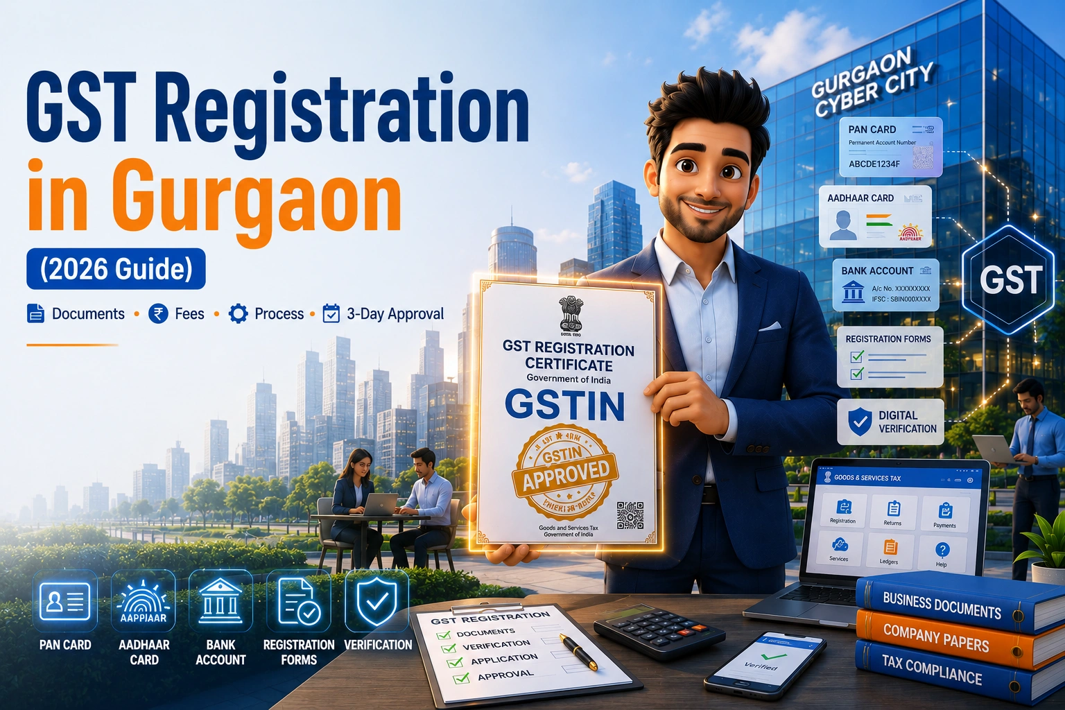 GST Registration in Gurgaon (Gurugram): Complete 2026 Guide
