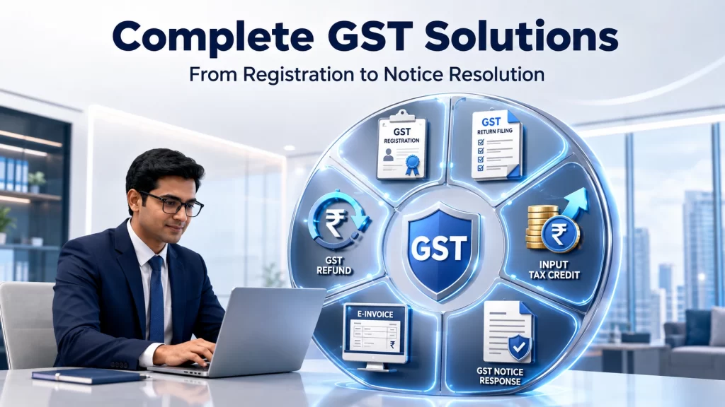 GST consultancy services in Gurgaon including registration and returns