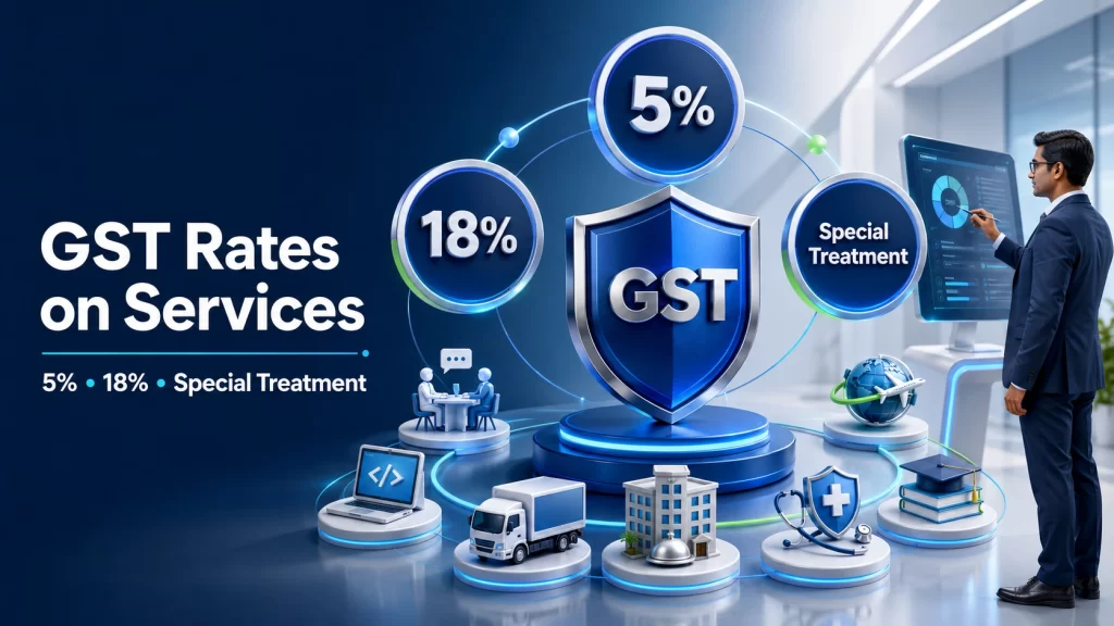 rate of gst services