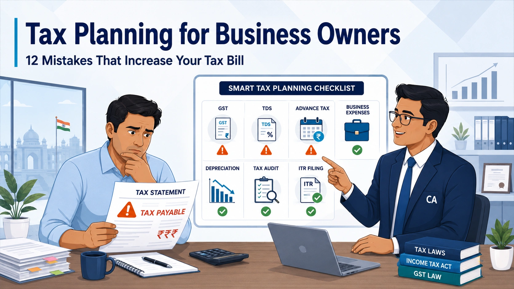 Tax Planning for Business Owners: 12 Mistakes That Increase Your Tax Bill