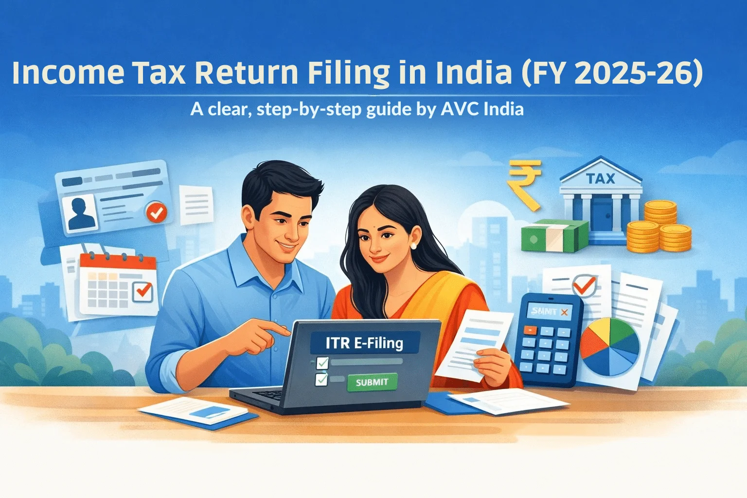Income Tax Return Filing in India (FY 2025–26): Complete Step-by-Step Guide