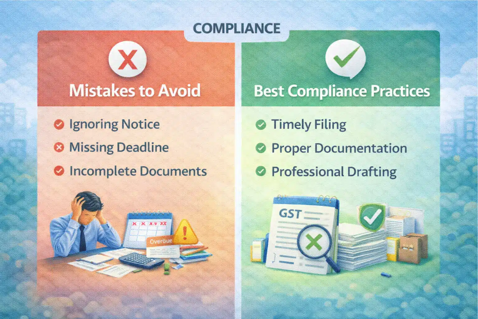 how do i correct a gst mistake