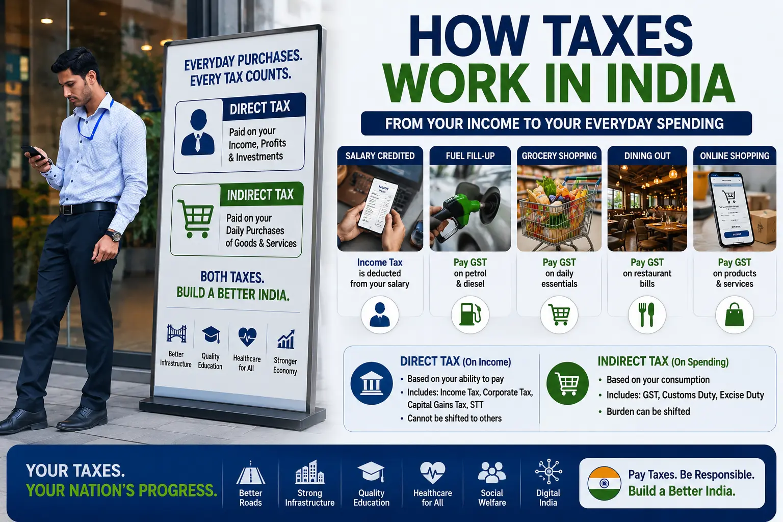 direct and indirect tax