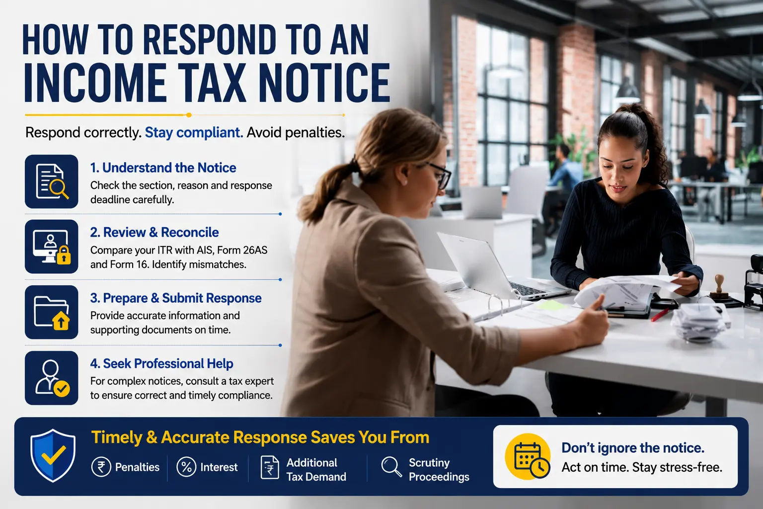 income Tax Notice for Salaried Employees