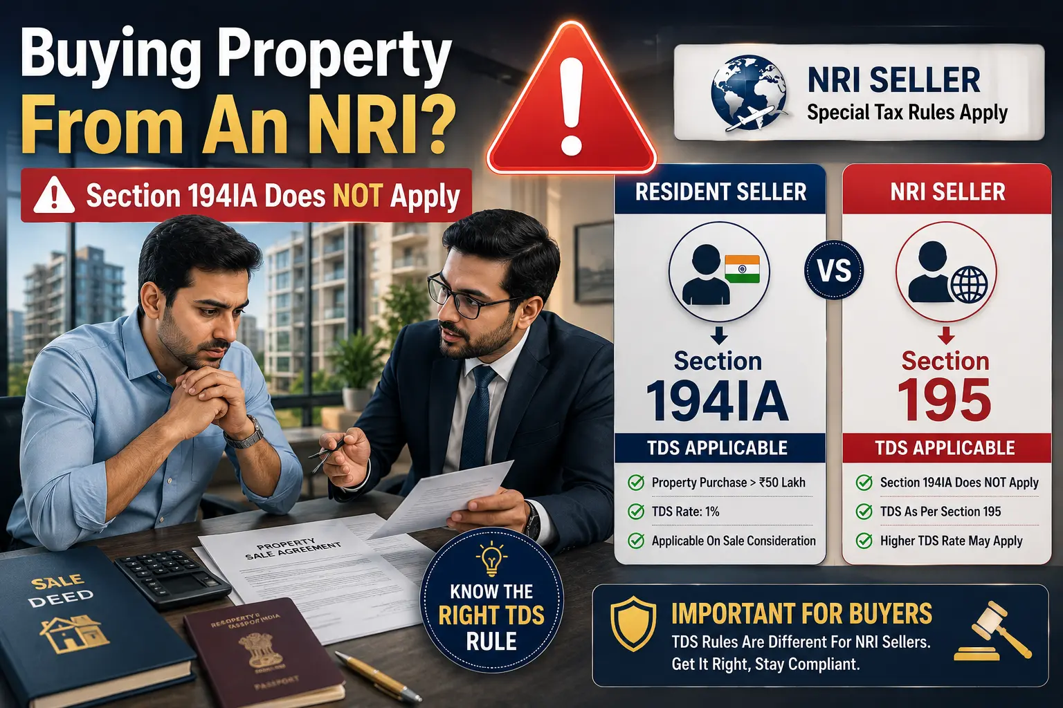 section 194IA vs 195