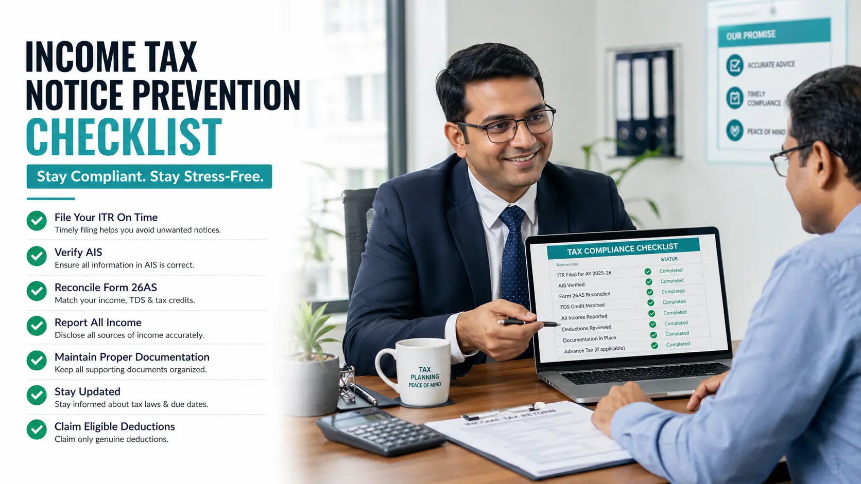 Income Tax Notice Prevention Checklist