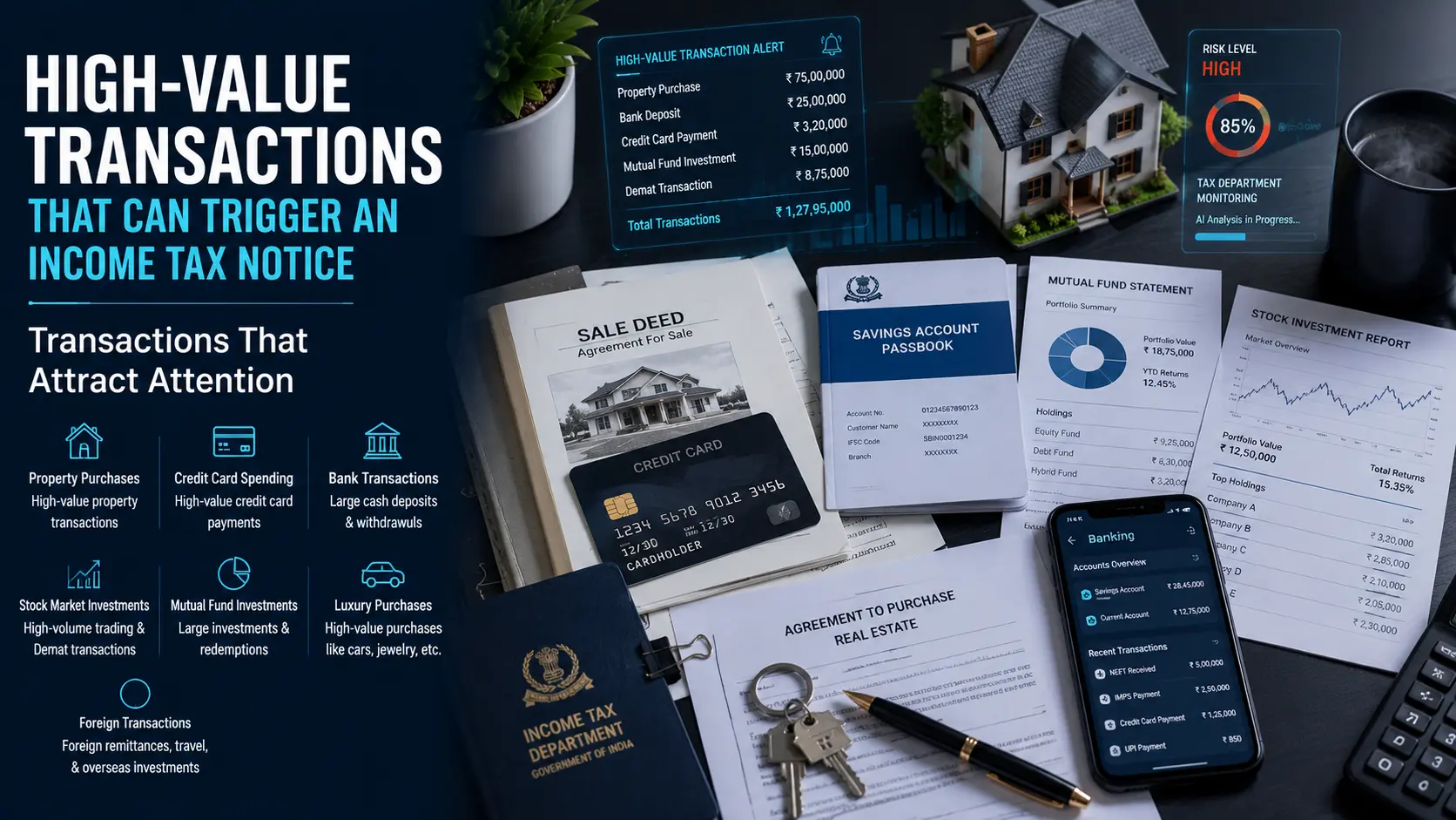 Common income tax notice reasons