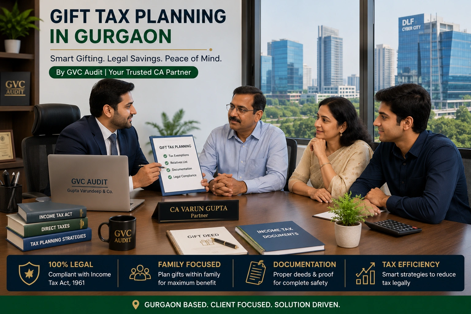 gift tax planig in gurgaon