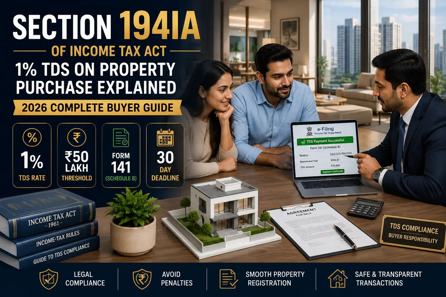 Section 194IA of the Income Tax Act: TDS on Property Purchase