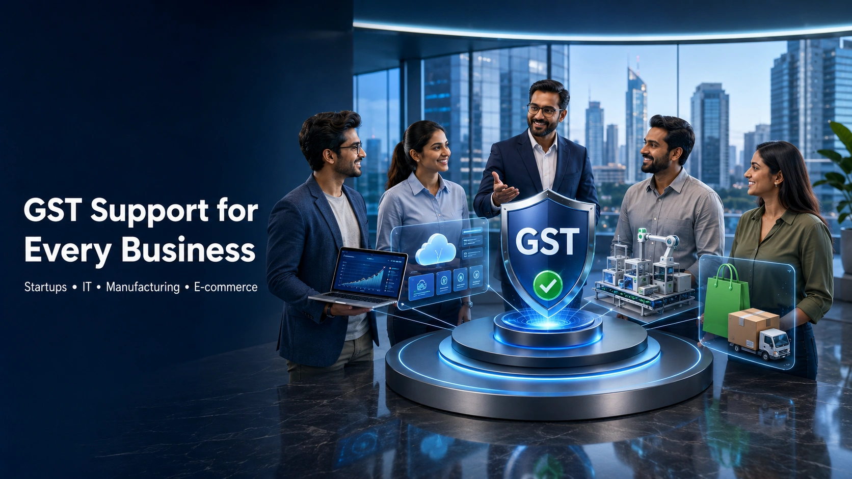 gst support for bussiness