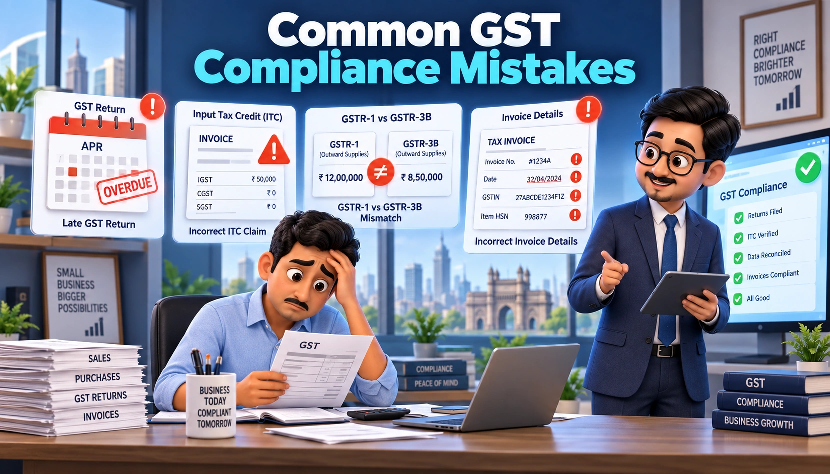Common GST Compliance Mistakes That Trigger Tax Notices and How to Avoid Them